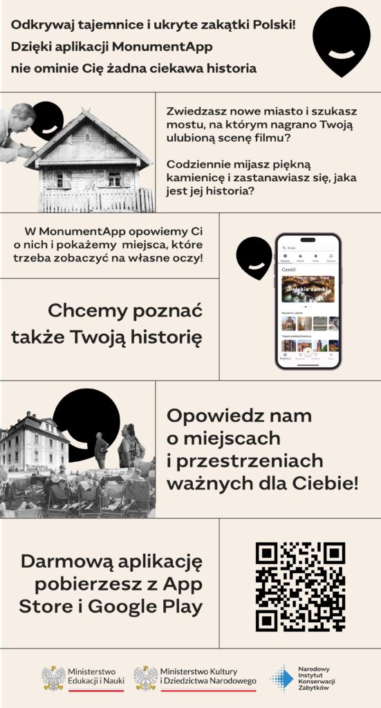 MonumentApp – pierwsza polska aplikacja o zabytkach