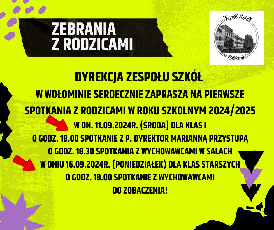 Zebrania z rodzicami